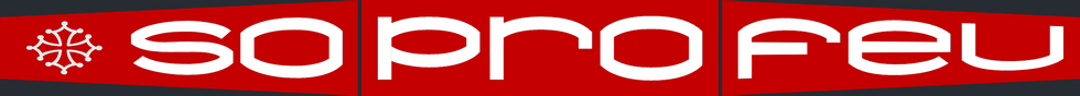 Logo SOPROFEU Soci�t� Occitane de Protection contre le Feu
