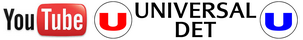 Logo YouTube UNIVERSAL DET